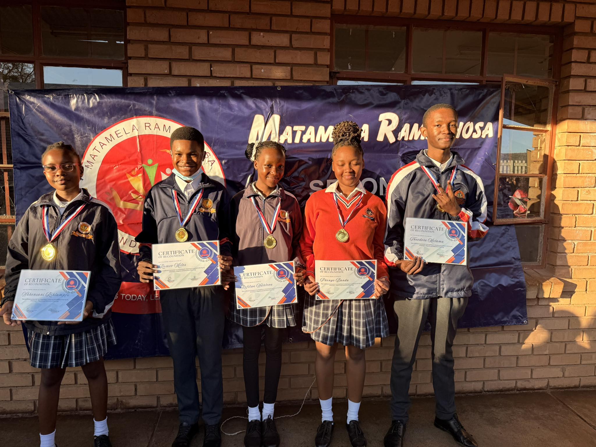 Grade 8 to Grade 12 Term 2 Top Achievers