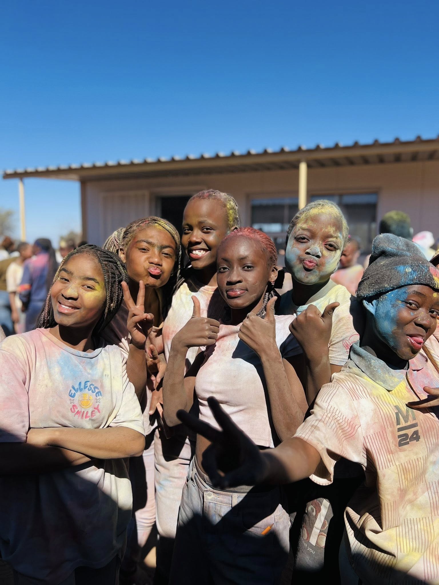 A Burst of Colour and Unity at Matamela Ramaphosa Secondary’s Colour Run 2025